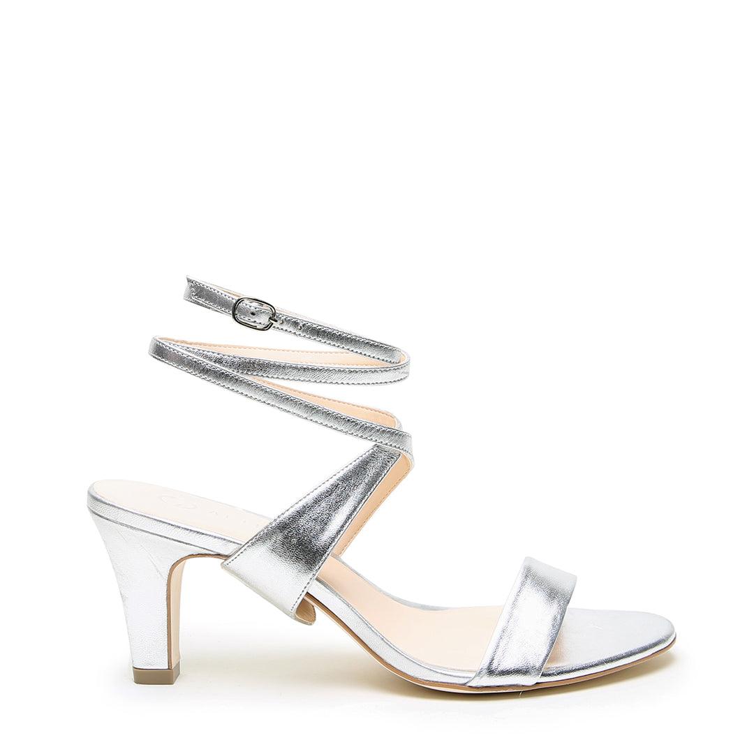 Tomoe in Silver | Alterre Interchangeable Shoe Straps