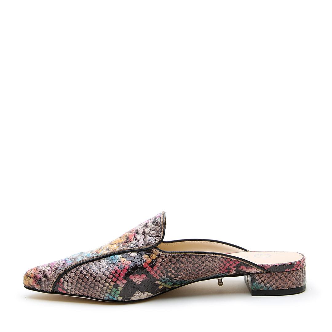 Painted Snake Pointed Loafer - Alterre
