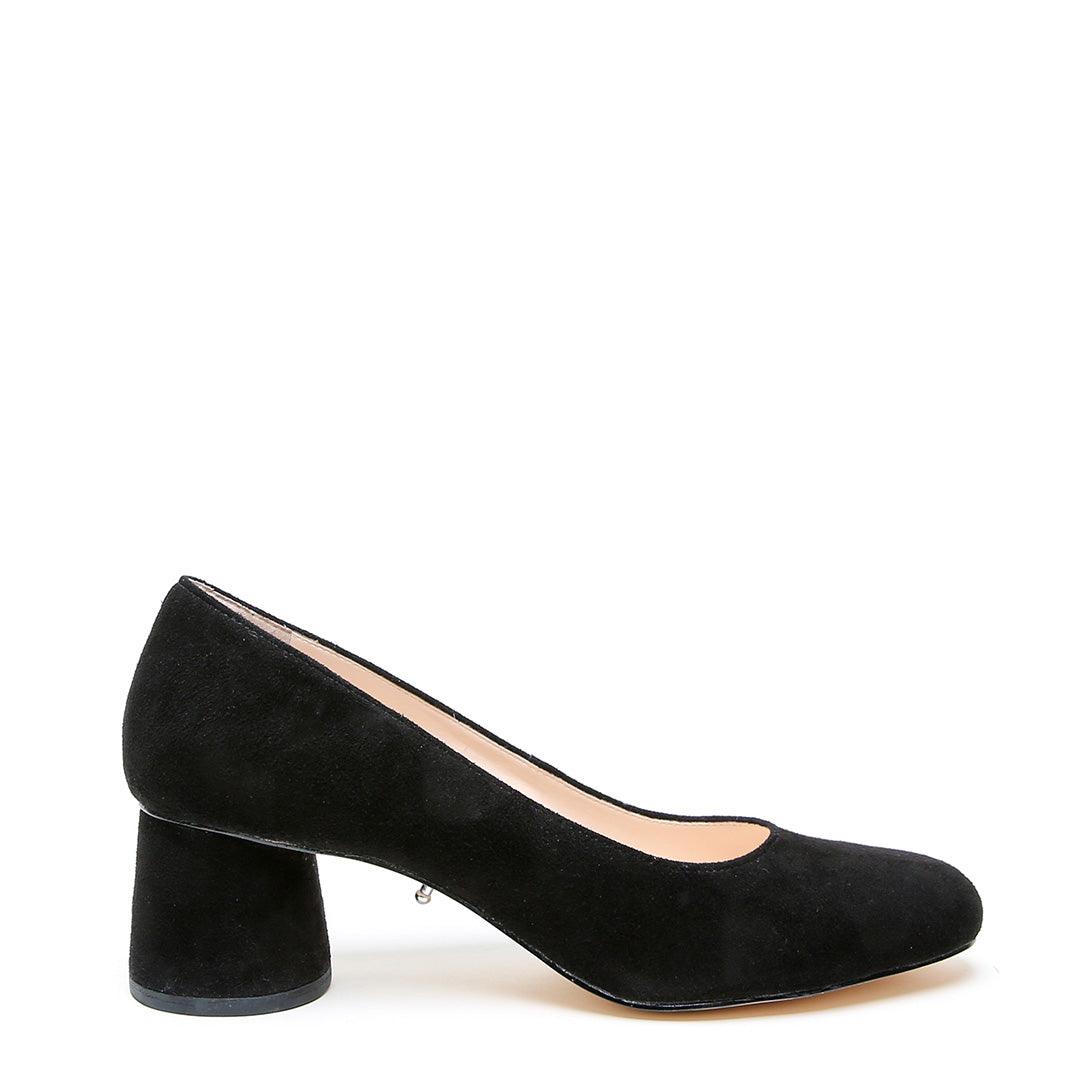 Black Suede Ballet Pump Customized Shoe Bases | Alterre Interchangeable Shoes - Sustainable Footwear & Ethical Shoes
