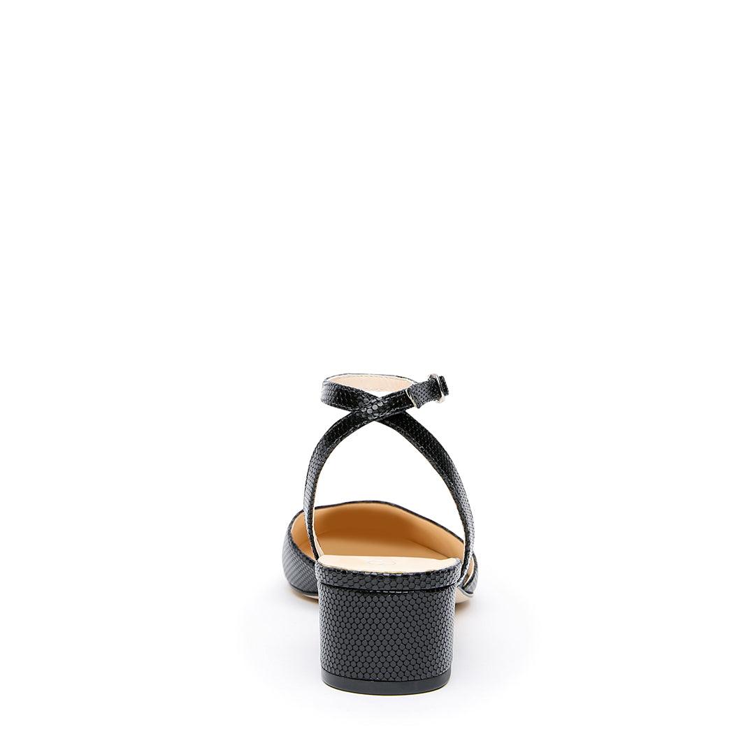 Rattlesnake Black Slide + Marilyn Personalized Slides | Alterre Ethical Slides - Sustainable Shoes for Women