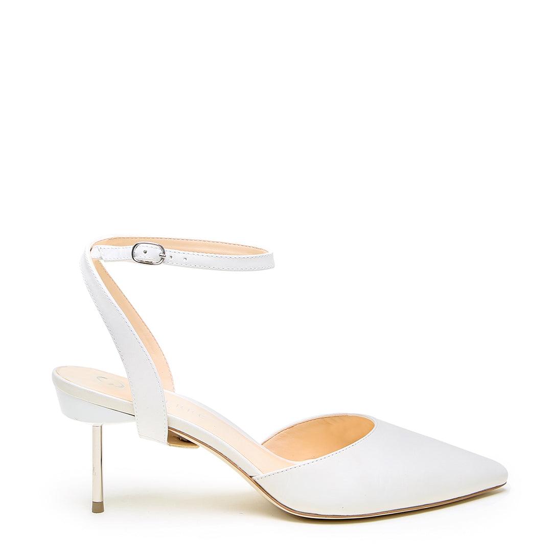 White Stiletto + Marilyn Customized Stilettos | Alterre Interchangeable Stilletos - Sustainable Footwear & Ethical Shoes