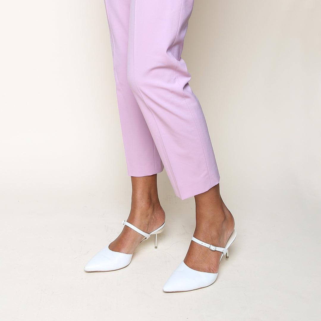 White Stiletto + Twiggy | Alterre Customized Stilettos - Women's Ethical Heels, Sustainable Shoes