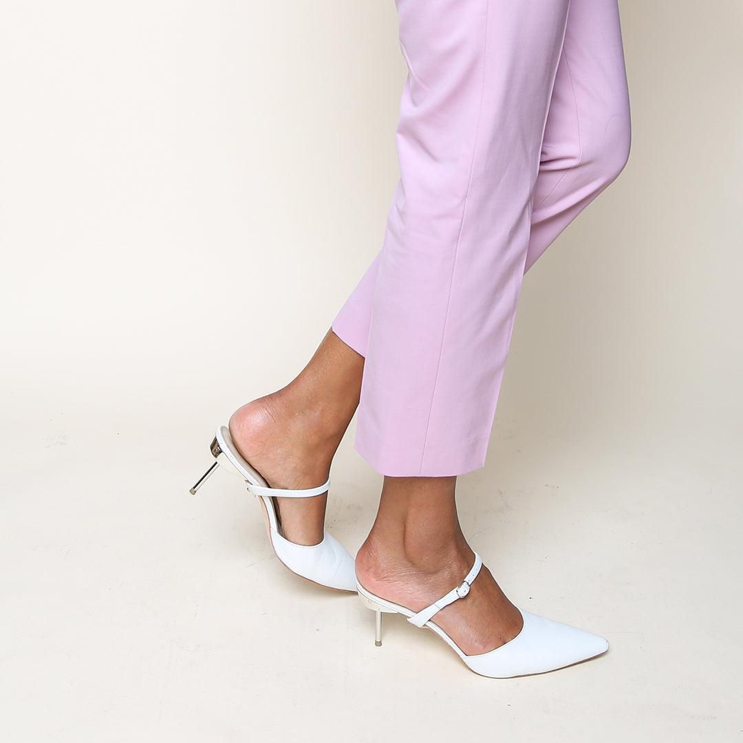 White Stiletto + Twiggy Customizable Shoes | Alterre Create Your Own Stilettos - Ethical Women’s Shoes