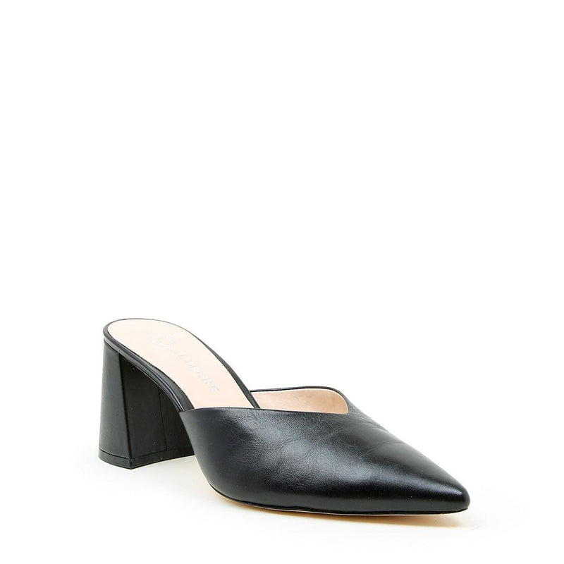 Black V Mule | Alterre Create Your Own Shoe - Sustainable Shoe Brand & Ethical Footwear Company