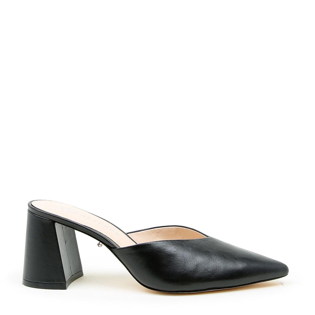 Black V Mule | Alterre Make A Shoe - Sustainable Shoes & Ethical Footwear