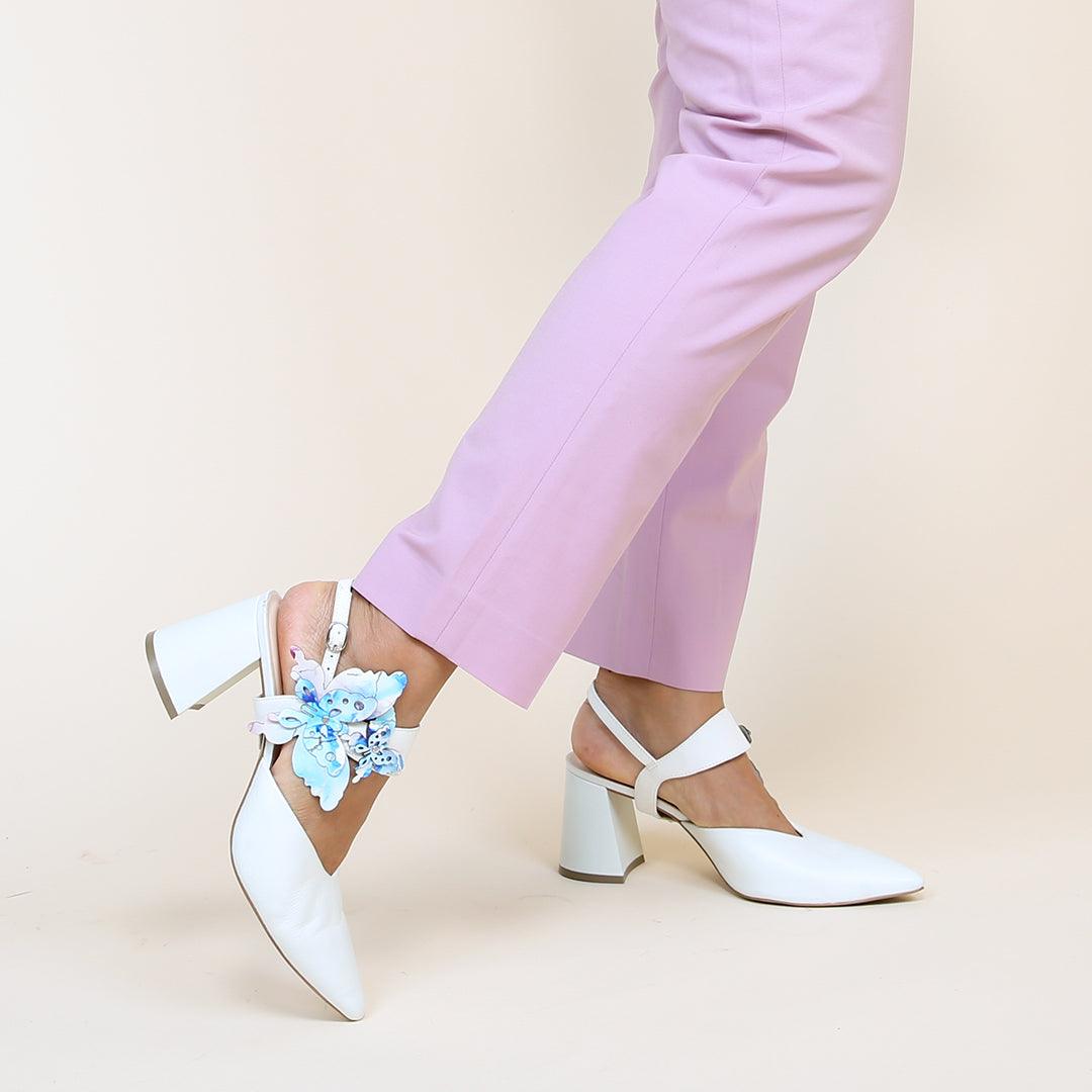 Elsie Removable Strap in Butterfly | Alterre Customizable Shoes - Women's Ethical Shoe Brand, Eco-friendly footwear